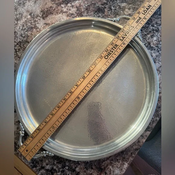 Handmade pewter piece from the Shirley Pewter Shop - Picture 5 of 7